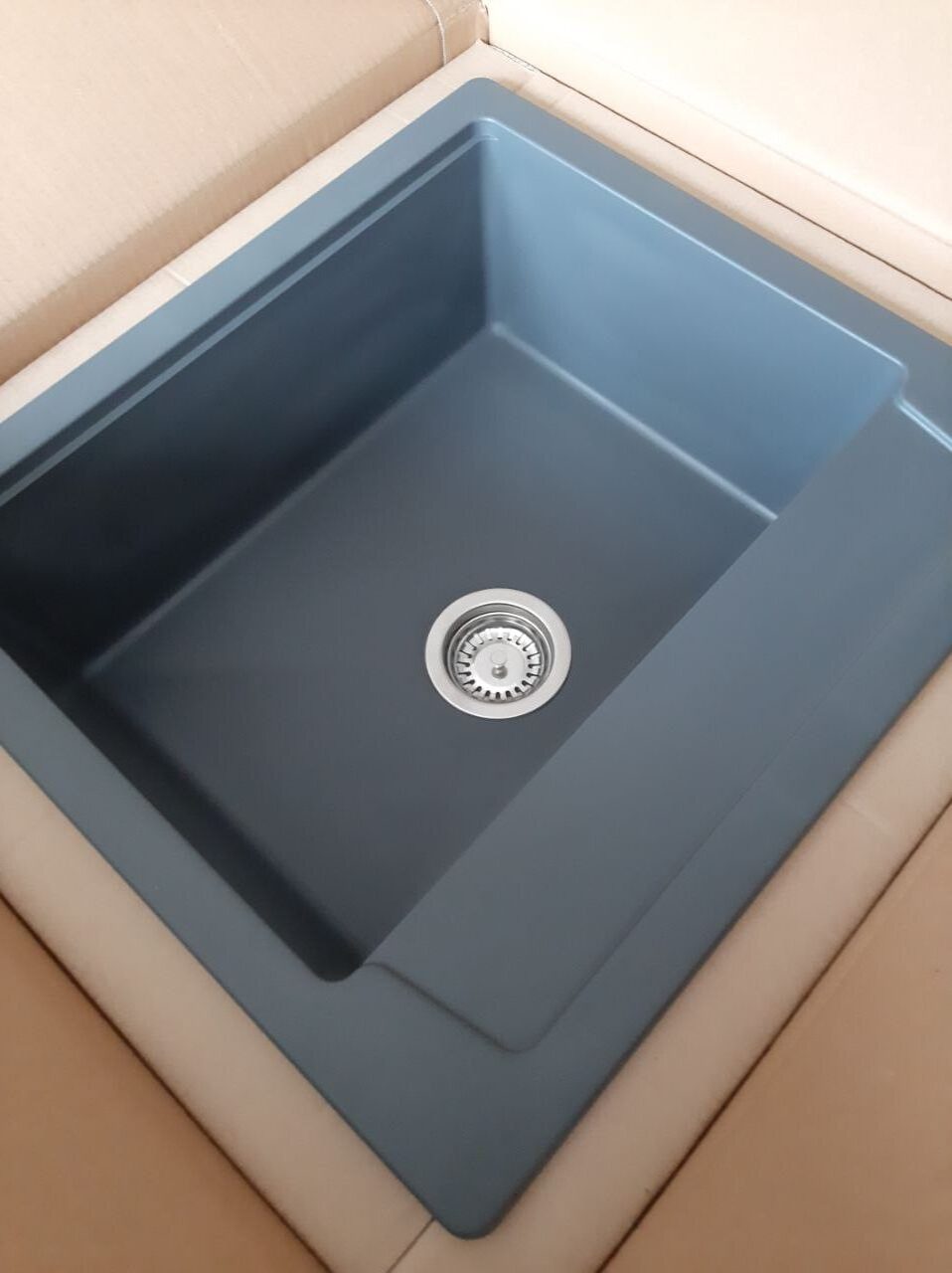 nokta gri tezgah üstü