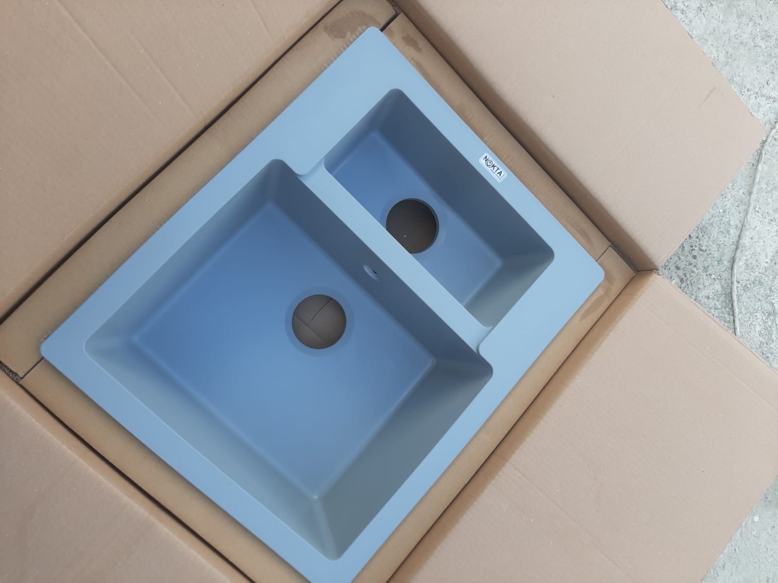 1.5goz60x50-7012-1-açık-gri granit eviye