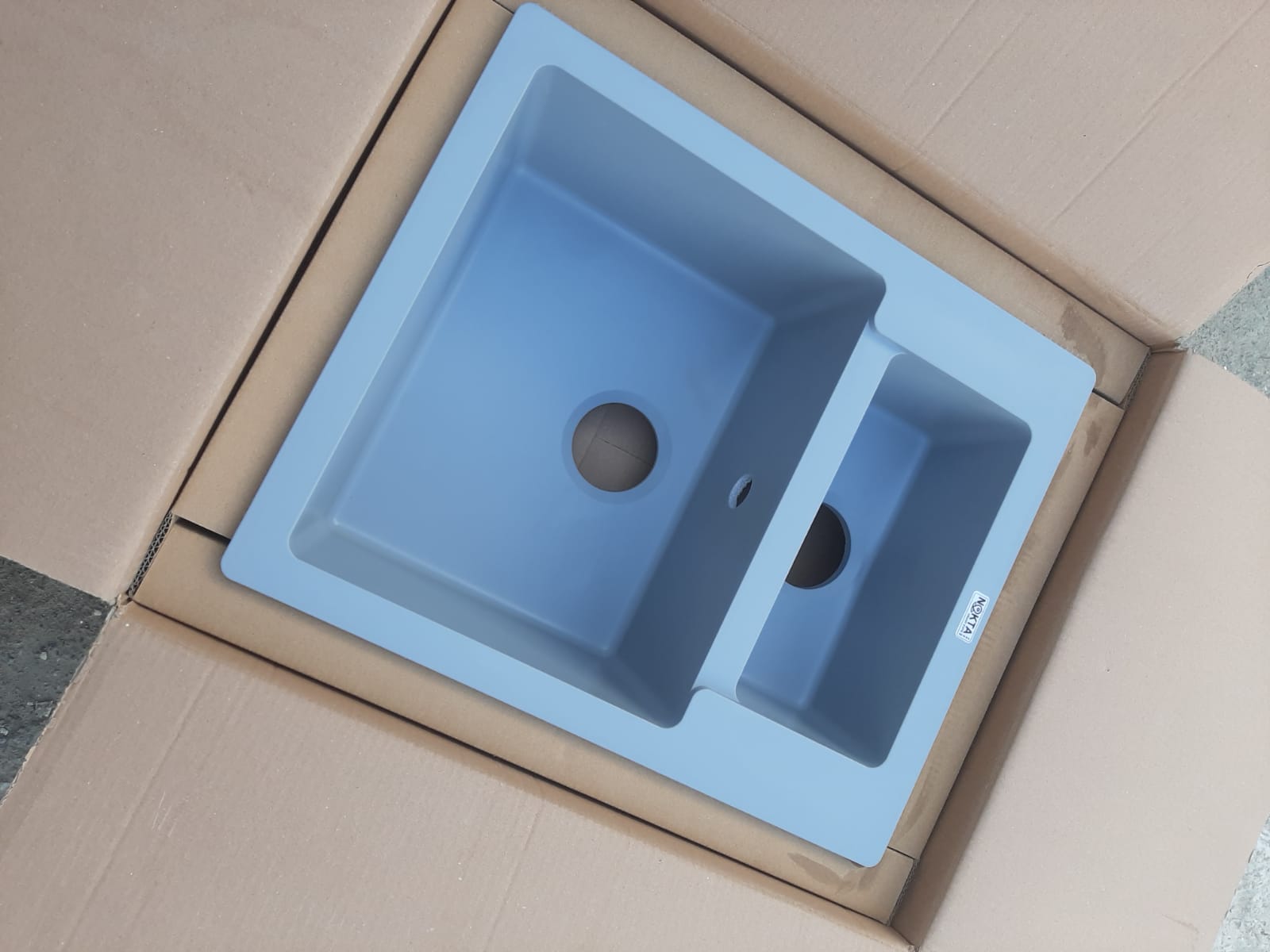 1.5goz60x50-7012-1-açık-gri granit eviye