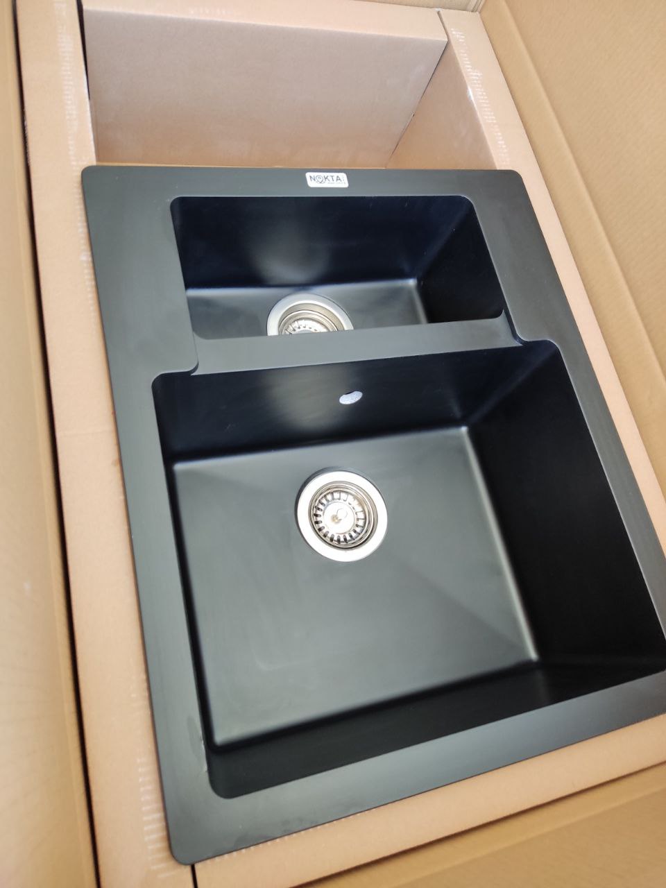 nokta granit eviye siyah damlalıksız 1.5goz60x50-7siyah-1