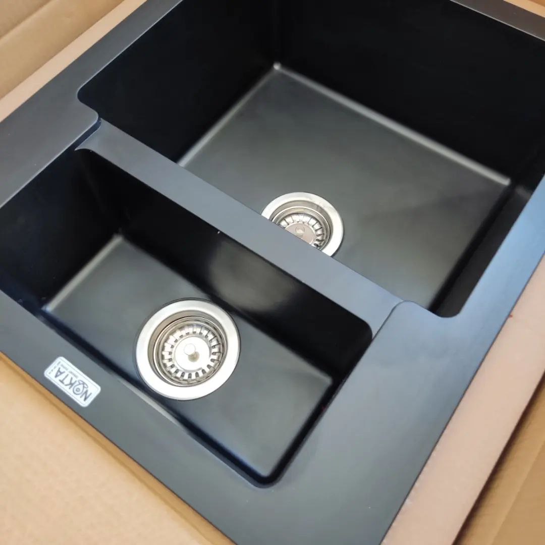 nokta granit eviye siyah damlalıksız 1.5goz60x50-7siyah-1