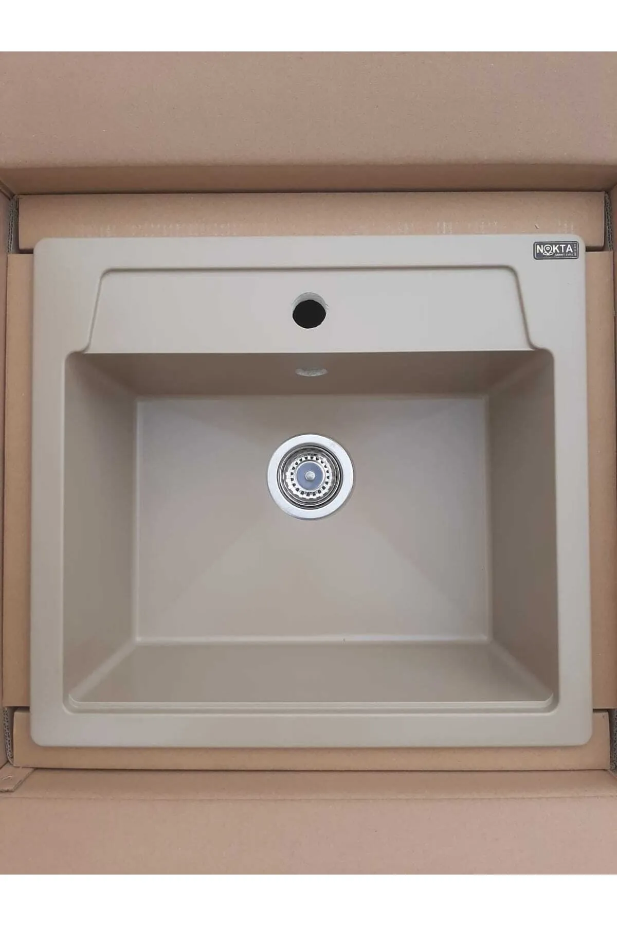 nokta granit eviye kapucino