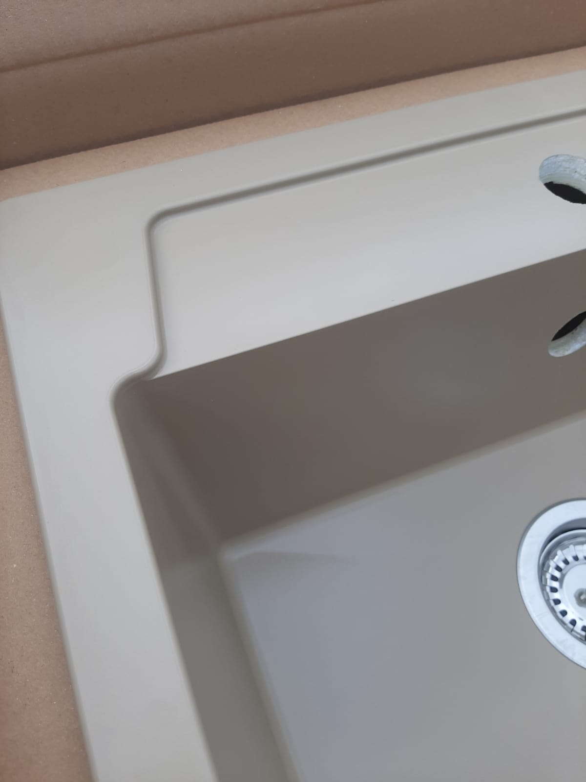 nokta granit eviye kapucino