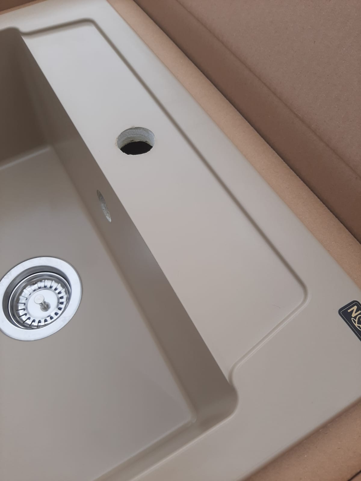 nokta granit eviye kapucino