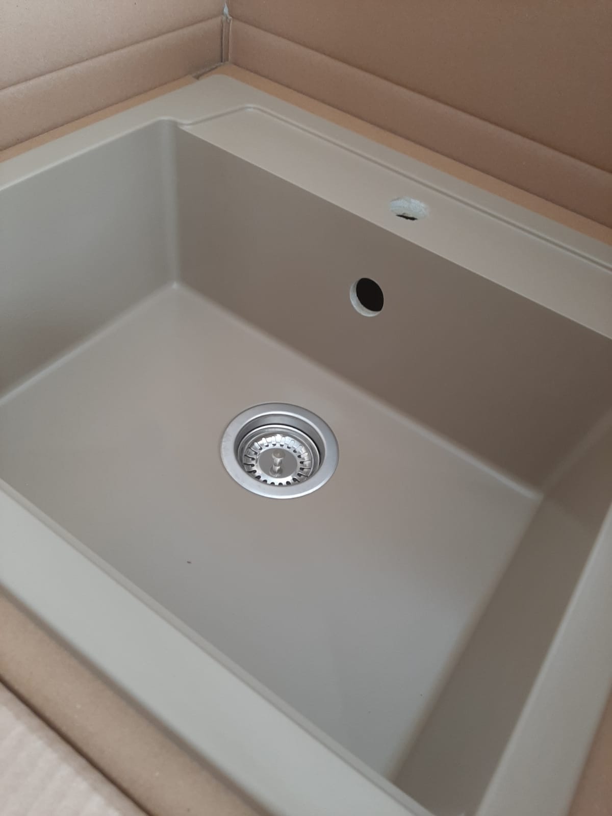 nokta granit eviye kapucino